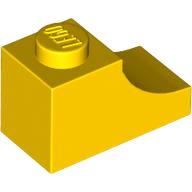 Cărămidă curbată 1 X 2 - Inv