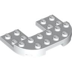 Placă rotundă 4 x 6 x 2/3 modificată