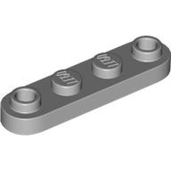 Placă 1 X 4 rotunjită cu 2 staduri deschise