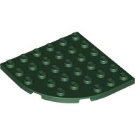 Placă 6 X 6 rotunjită