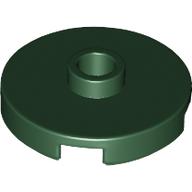 Placă netedă rotundă 2 X 2 modificată cu stud deschis