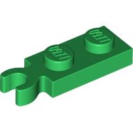 Placă modificată 1 X 2 cu clip orizontal