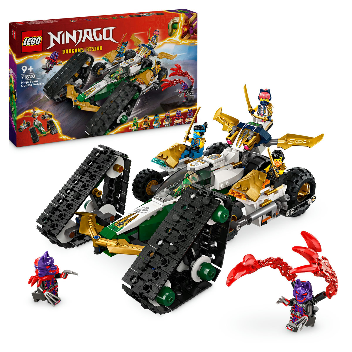 Vehicul combinat al echipei ninja