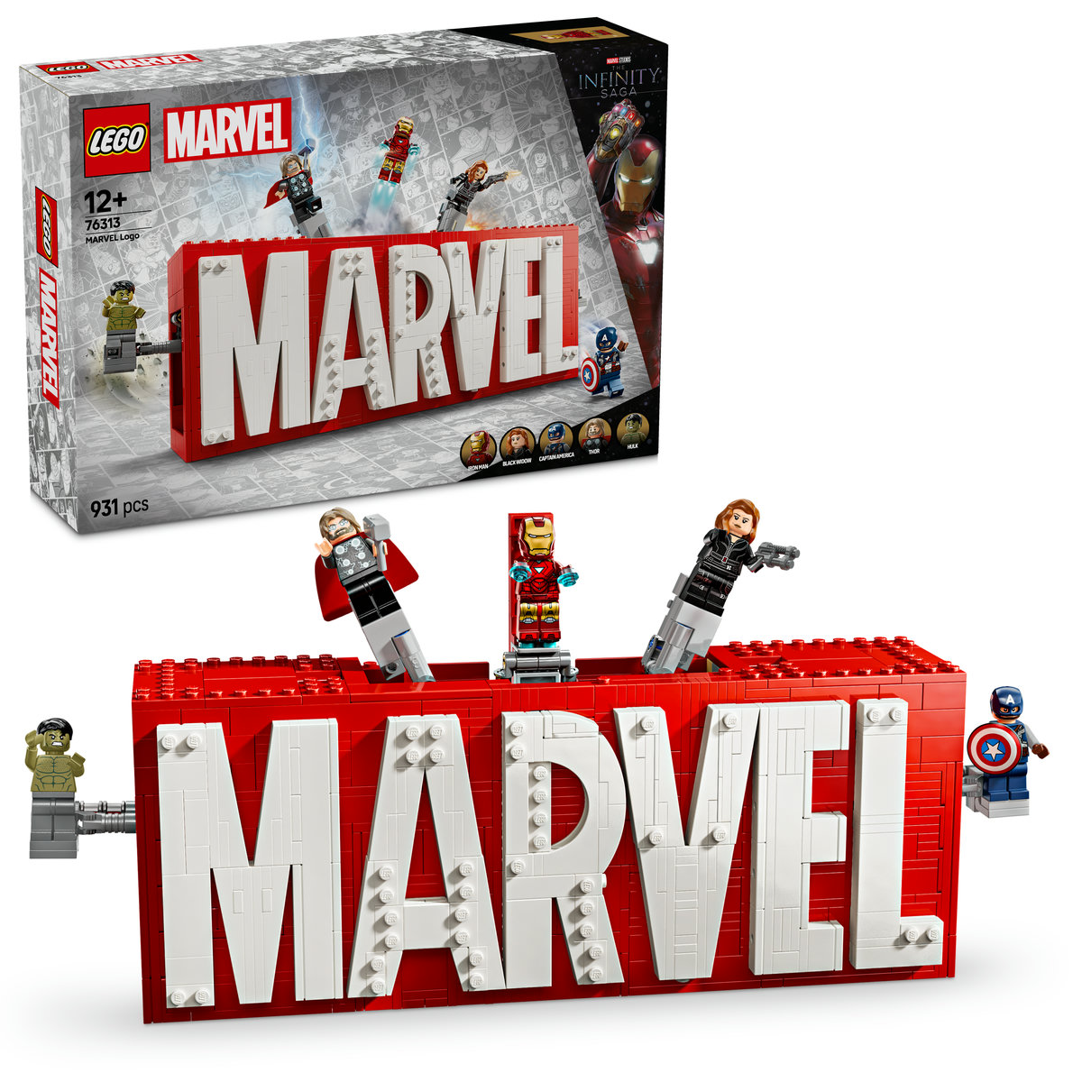 Sigla si minifigurine MARVEL