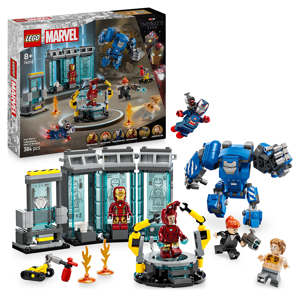 Laboratorul lui Iron Man: Sala armurilor