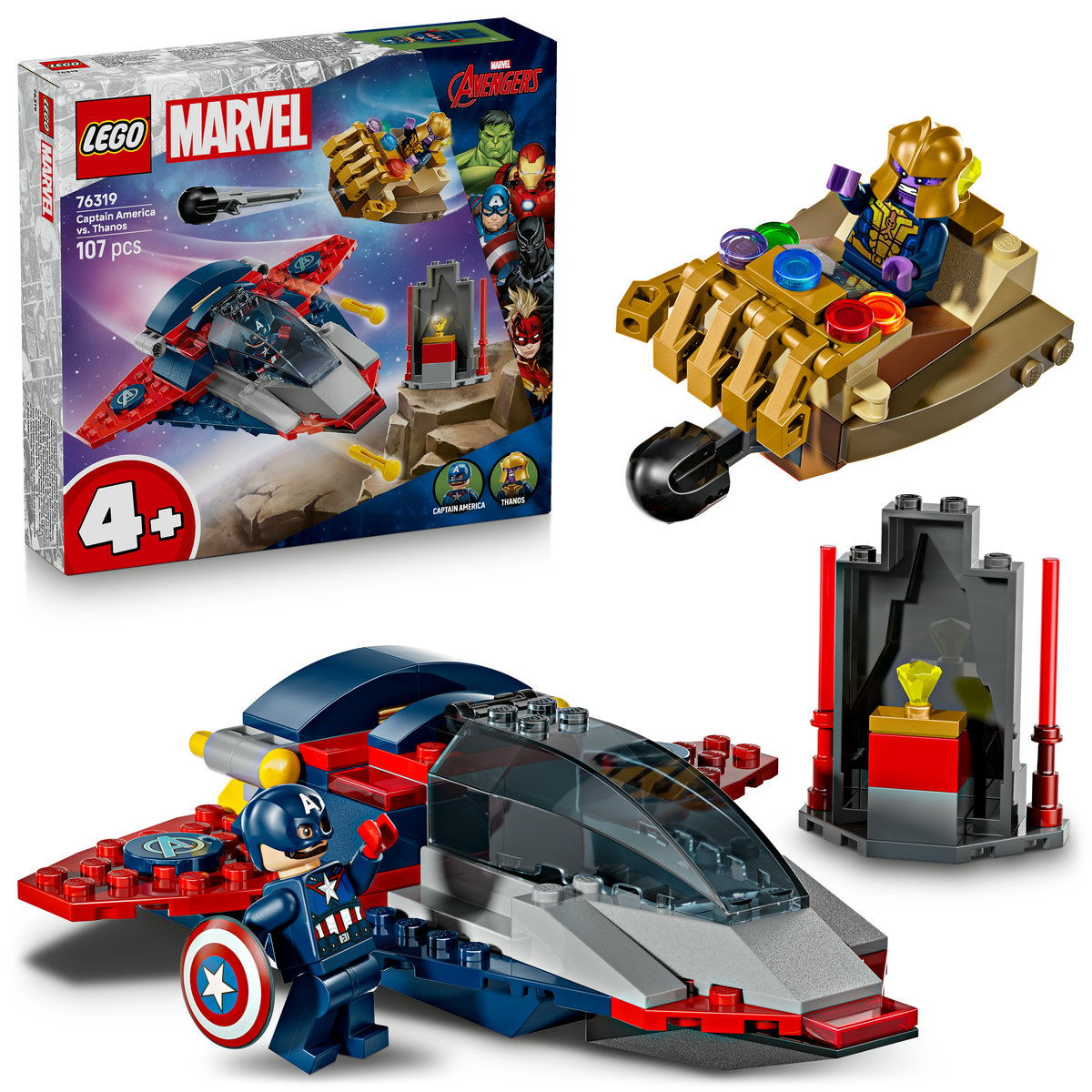 Capitanul America vs Thanos