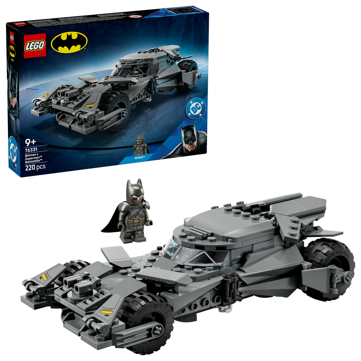 Batmobilul din Batman vs Superman