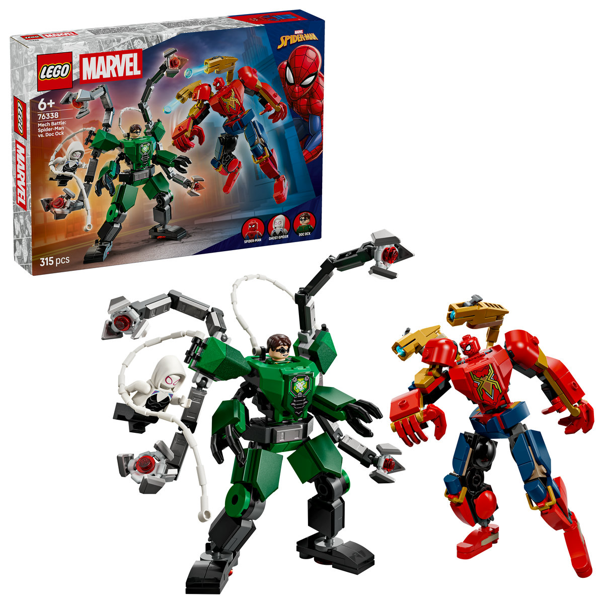 Bătălia roboților: Omul Păianjen vs Doc Ock