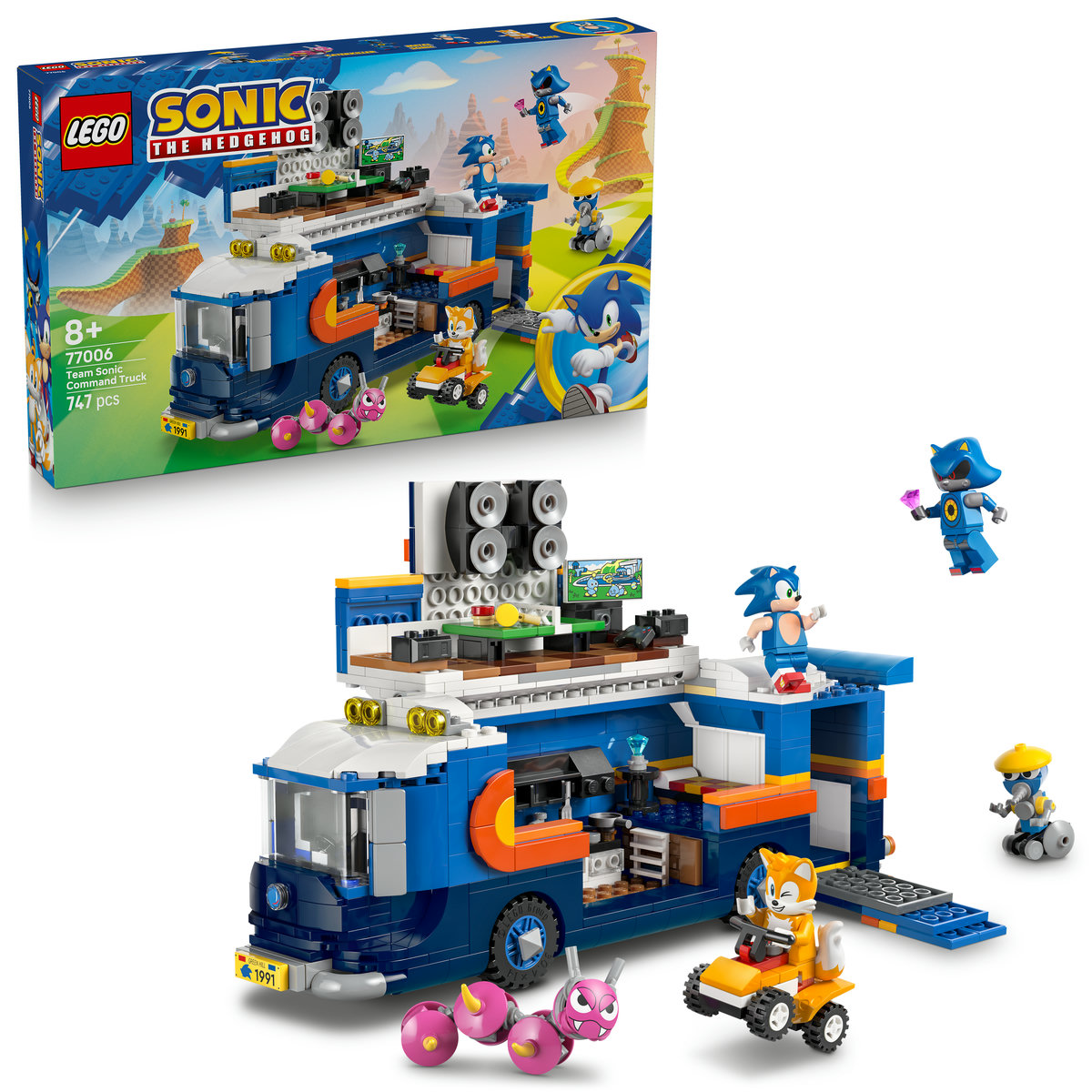 Camionul de comanda al echipei Sonic