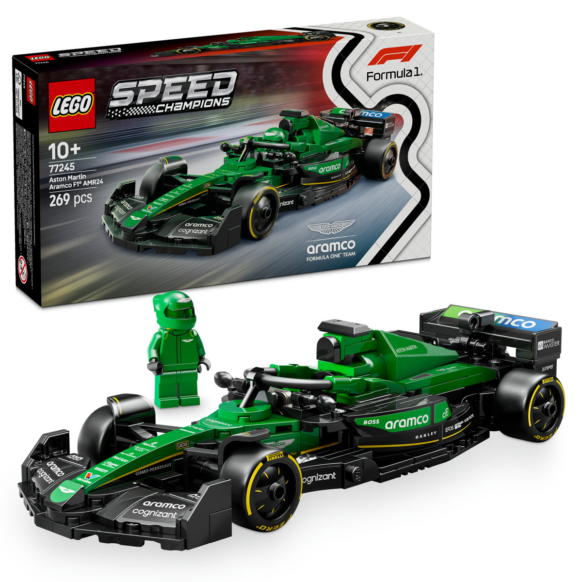 Masina de curse Aston Martin Aramco F1® AMR24