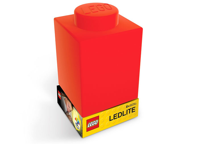 Lampa Caramida LEGO rosie
