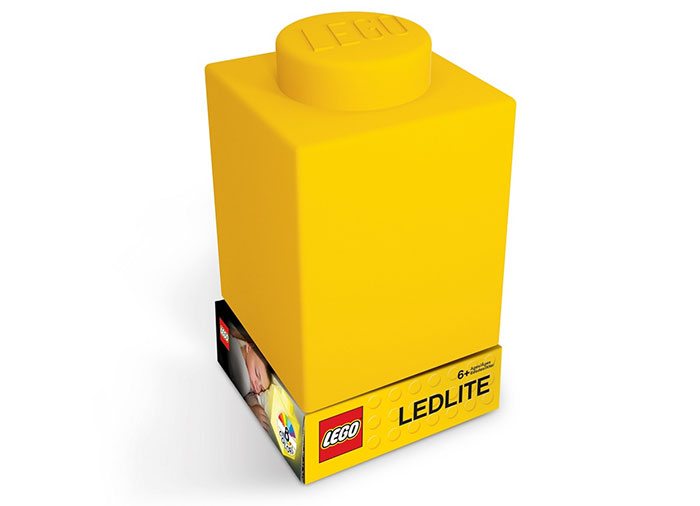Lampa Caramida LEGO galbena