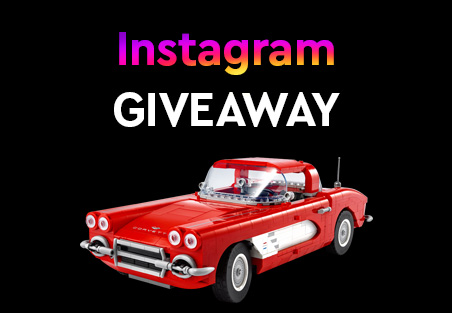 Tombola Instagram Câștigă setul LEGO Corvette 10321