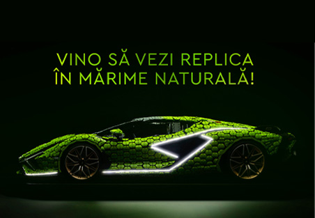 RoadShow LEGO Technic Lamborghini Sian București