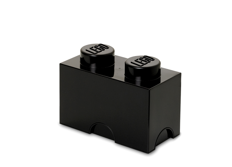 Cutie depozitare LEGO 2 negru