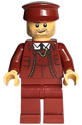 Minifigurină LEGO Harry Potter - Train Conductor hp377