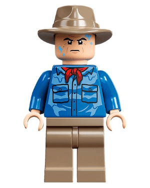 Minifigurină LEGO Jurassic World - Alan Grant jw096
