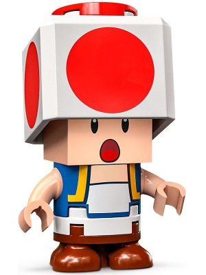 Minifigurină LEGO Super Mario - Toad - Surprised mar0095