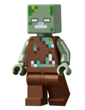 Minifigurină LEGO Minecraft - Zombi min088