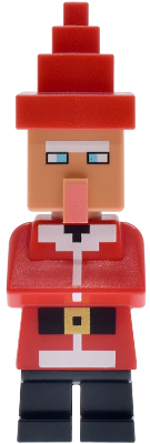 Minifigurină Minecraft Moş Crăciun min241