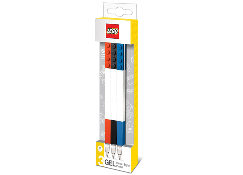 Set 3 pixuri LEGO cu gel