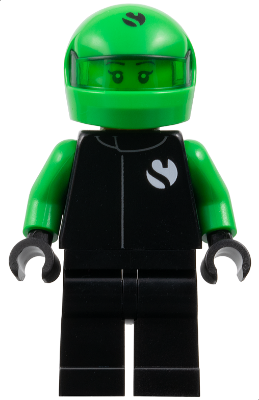 Minifigurină LEGO Speed Champions Pilot F1 Sauber sc127