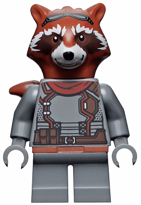 Minifigurina LEGO Super Heroes - Rocket Raccoon sh742