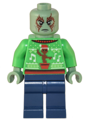 Minifigurina LEGO Super Heroes - Drax sh837