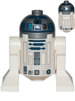 Minifigurină LEGO Star Wars - Astromech Droid, R2-D2 sw1202