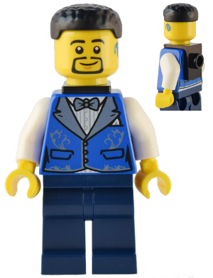 Minifigurină LEGO Creator - Bass Player / Bassist twn453