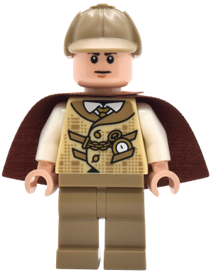 Minifigurină LEGO Town Sherlock Holmes twn524